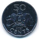 Eswatini, 50 центов, 