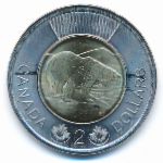 Canada, 2 доллара, 
