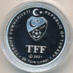 Turkey, 20 lira, 2021