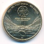 Австралия, 1 доллар (2024 г.)