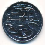 Australia, 20 центов, 