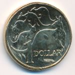 Австралия, 1 доллар (2024 г.)