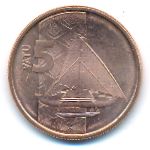 Vanuatu, 5 вату, 