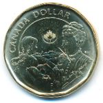Canada, 1 доллар, 
