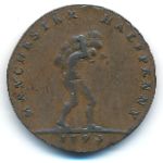 Great Britain, 1/2 пенни, 