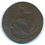 Great Britain, 1/2 пенни, 