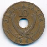 East Africa, 10 центов (1941 г.)