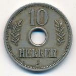 German East Africa, 10 геллеров (1909 г.)