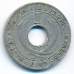 East Africa, 1 цент (1909 г.)