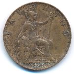 Великобритания, 1 фартинг (1898 г.)