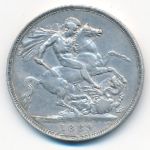 Великобритания, 1 крона (1889 г.)