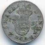 Norway, 2 скиллинга (1784 г.)