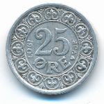 Denmark, 25 эре (1907 г.)