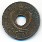 East Africa, 5 центов (1924 г.)