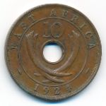 Восточная Африка, 10 центов (1924 г.)