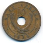 East Africa, 10 центов (1936 г.)