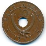 East Africa, 10 центов (1941 г.)