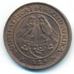 South Africa, 1/4 пенни (1948 г.)