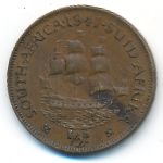South Africa, 1/2 пенни (1941 г.)