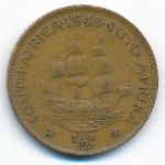 South Africa, 1/2 пенни (1943 г.)