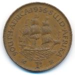 South Africa, 1 пенни (1935 г.)