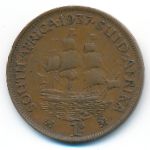 South Africa, 1 пенни (1937 г.)