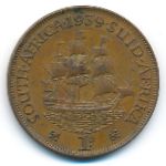 South Africa, 1 пенни (1939 г.)