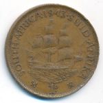 South Africa, 1 пенни (1943 г.)