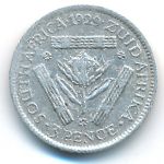 South Africa, 3 пенса (1929 г.)
