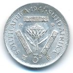 South Africa, 3 пенса (1941 г.)