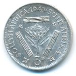 South Africa, 3 пенса (1943 г.)