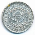 South Africa, 6 пенсов (1930 г.)