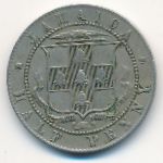 Jamaica, 1/2 пенни (1920 г.)