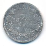 South Africa, 3 пенса (1894 г.)