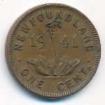Newfoundland, 1 цент (1941 г.)