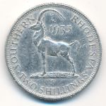 Southern Rhodesia, 2 шиллинга (1935 г.)