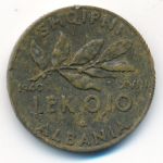 Albania, 0,1 лек (1940 г.)