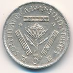 South Africa, 3 пенса (1942 г.)