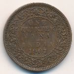 Британская Индия, 1/4 анны (1907 г.)