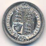 Великобритания, 6 пенсов (1887 г.)