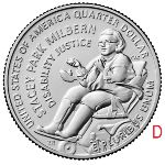 США, 1/4 доллара (2025 г.)