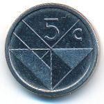 Аруба, 5 центов (2023 г.)