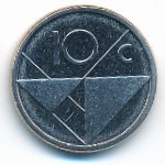 Аруба, 10 центов (2024 г.)