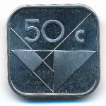 Аруба, 50 центов (2023 г.)