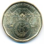 Canada, 1 доллар, 