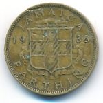 Jamaica, 1 фартинг (1938 г.)