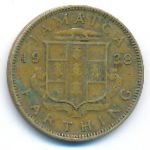 Jamaica, 1 фартинг (1938 г.)