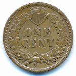 USA, 1 цент (1904 г.)