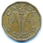 Канада, 5 центов (1943 г.)
