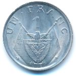 Rwanda, 1 франк (1965 г.)